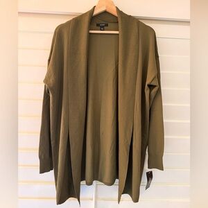 Alfani Olive Green Cardigan